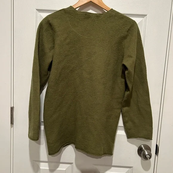 Gudrun Sjoden 100% Wool Size L Tunic Top - Picture 5 of 7